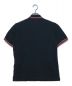 PRADA (プラダ) ポロシャツ ブラック×レッド サイズ:S：7800円
