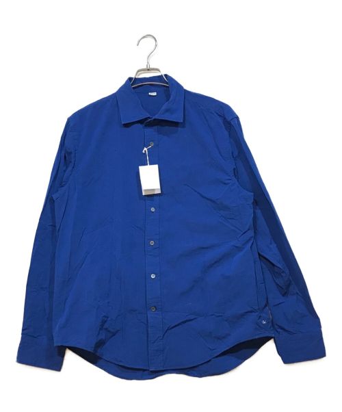 45R（フォーティーファイブアール）45R (フォーティーファイブアール) COTTON 180/3 908 REGULAR SHIRT ブルー サイズ:4の古着・服飾アイテム