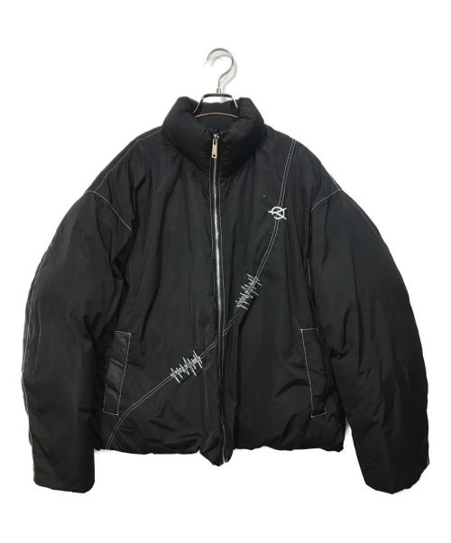 OY（オーワイ）OY (オーワイ) ステッチウェーブ中綿ジャケット ブラック サイズ:1の古着・服飾アイテム