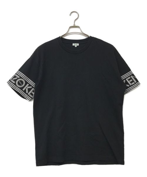 KENZO（ケンゾー）KENZO (ケンゾー) 袖プリントTシャツ ブラック サイズ:XLの古着・服飾アイテム
