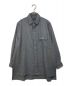 FUMITO GANRYU（フミトガンリュウ）の古着「ウールオーバーサイズシャツ」｜グレー