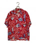 Pali hawaiianパリ・ハワイアン）の古着「ハワイアンシャツ」｜レッド