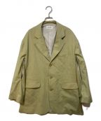 Knuth Marfクヌースマーフ）の古着「arm slit tailored jacket」｜黄緑