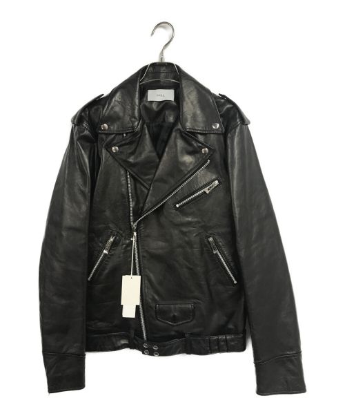UN3D.（アンスリード）UN3D. (アンスリード) ダブルライダースジャケット ブラック サイズ:46の古着・服飾アイテム