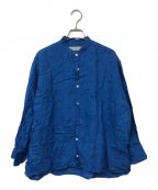 INDIVIDUALIZED SHIRTSインディビジュアライズドシャツ）の古着「リネンシャツ」｜ネイビー