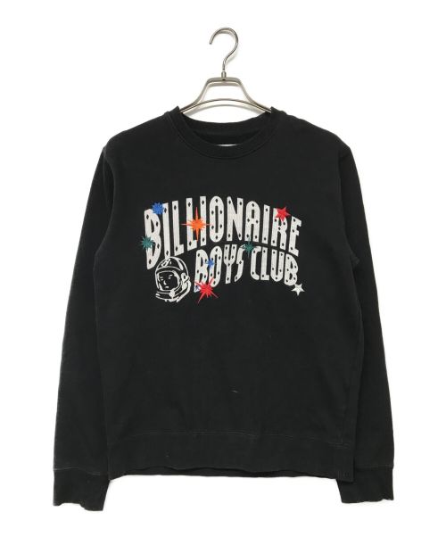 BILLIONAIRE BOYS CLUB（ビリオネアボーイズクラブ）BILLIONAIRE BOYS CLUB (ビリオネアボーイズクラブ) 刺繍スウェット ブラック サイズ:Mの古着・服飾アイテム