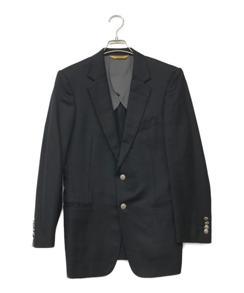 Paul Stuart（ポールスチュアート）Paul Stuart (ポールスチュアート) テーラードジャケット ブラック サイズ:46Rの古着・服飾アイテム