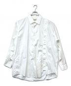 77circaナナナナサーカ）の古着「make double placket ワイドシャツ」｜ホワイト
