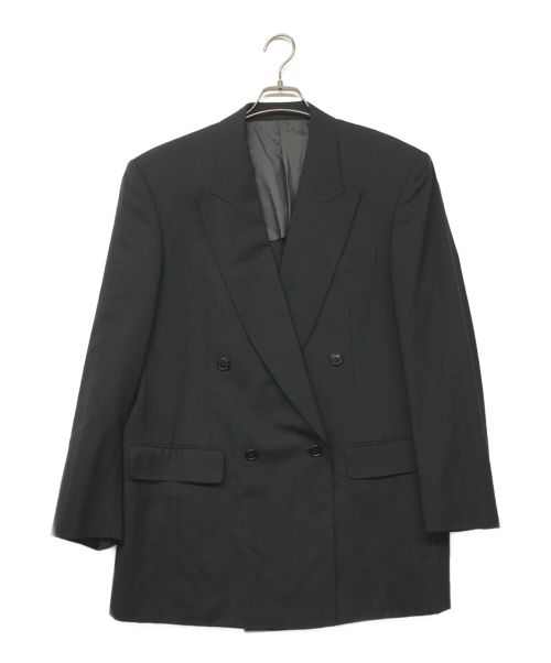 LANVIN COLLECTION（ランバンコレクション）LANVIN COLLECTION (ランバンコレクション) ダブルジャケット ブラック サイズ:R52の古着・服飾アイテム