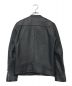UNITED TOKYO (ユナイテッドトウキョウ) シングルライダースジャケット ブラック サイズ:1：7800円