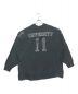 REMI RELIEF (レミレリーフ) テンジクフットボールTシャツ グレー サイズ:M：3980円