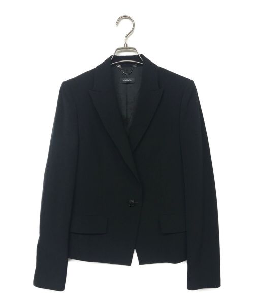 MAX&Co.（マックスアンドコー）MAX&Co. (マックスアンドコー) 1Bジャケット ブラック サイズ:40　の古着・服飾アイテム