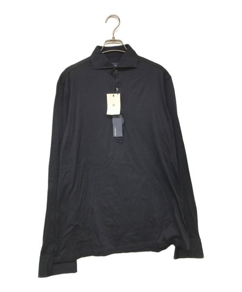 LARDINI（ラルディーニ）LARDINI (ラルディーニ) EMANDRYポロシャツ ブラック サイズ:Mの古着・服飾アイテム