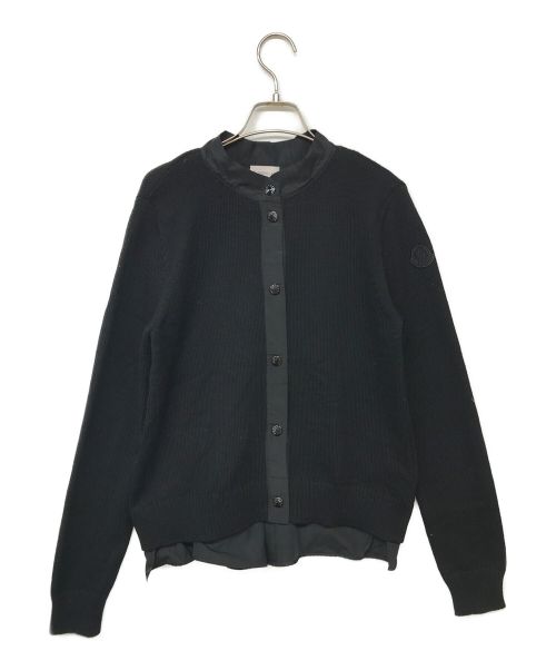 MONCLER（モンクレール）MONCLER (モンクレール) カーディガン ブラック サイズ:Sの古着・服飾アイテム