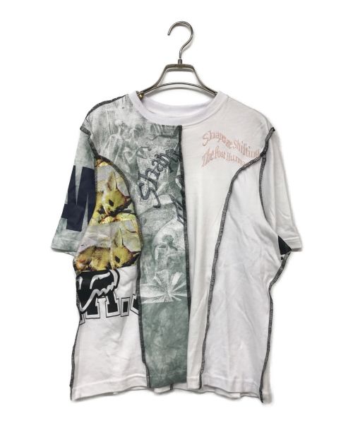 PAM（パム）PAM (パム) デザインTシャツ ホワイト サイズ:Lの古着・服飾アイテム