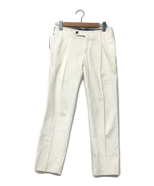 PT TORINO（ピーティートリノ）PT TORINO (ピーティートリノ) トラウザーパンツ ホワイト サイズ:42 未使用品の古着・服飾アイテム