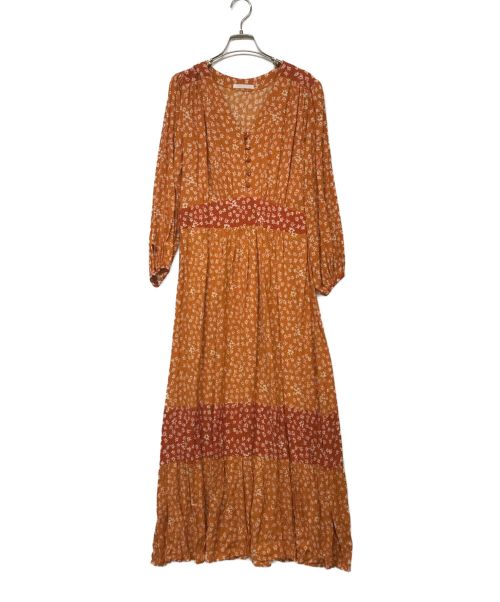 MARILYN MOON（マリリンムーン）MARILYN MOON (マリリンムーン) ワンピース オレンジ サイズ:FREEの古着・服飾アイテム