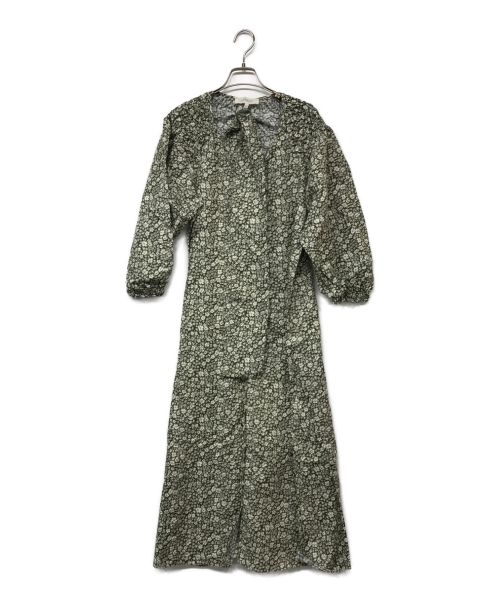THE GREAT（ザグレート）THE GREAT (ザグレート) ブラウスワンピース グリーン サイズ:1の古着・服飾アイテム