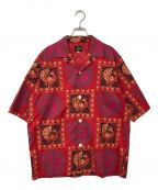 Needlesニードルズ）の古着「Cabana Shirt -Cotton Cloth Batik Print」｜レッド