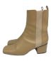 RIM.ARK (リムアーク) Square toe side gore boots/スクエアトゥサイドゴアブーツ ベージュ サイズ:38：4800円