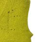 中古・古着 IRENE (アイレネ) Whole Garment Knit Vest/ホールガーメントニットベスト イエロー サイズ:36：11800円