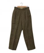 French Armyフランス軍）の古着「wool trousers」｜オリーブ