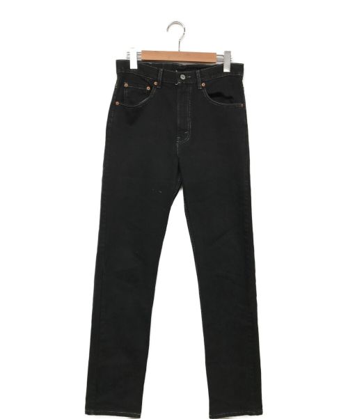 LEVI'S（リーバイス）LEVI'S (リーバイス) ブラックデニムパンツ ブラック サイズ:32/34の古着・服飾アイテム