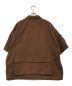 F/CE. (エフシーイー) digawel (ディガウェル) 7 Pockets Corduroy S/S Shirt ブラウン サイズ:L：14800円