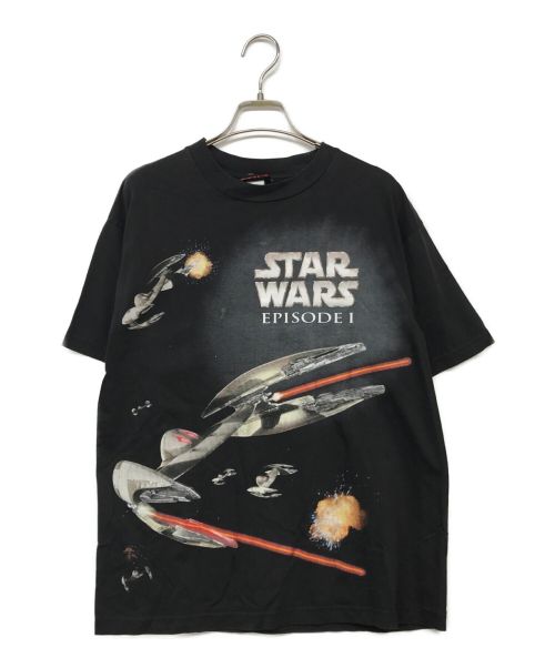 STAR WARS（スターウォーズ）STAR WARS (スターウォーズ) ヴィンテージムービーTシャツ ブラック サイズ:Mの古着・服飾アイテム