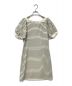 HER LIP TO (ハーリップトゥ) Saint-Tropez Striped Mini Dress/サントロペミニドレス アイボリー サイズ:M：8800円