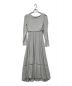 HER LIP TO (ハーリップトゥ) Cholet Lace Knit Dress グレー サイズ:M：5800円