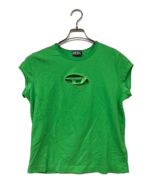 DIESEL（ディーゼル）DIESEL (ディーゼル) 半袖カットソー グリーン サイズ:XLの古着・服飾アイテム