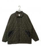 South2 West8サウスツー ウエストエイト）の古着「QUILTED JACKET/キルテッドジャケット」｜オリーブ