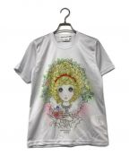 COMME des GARCONS GIRL）の古着「グラフィックプリントTシャツ」｜ホワイト