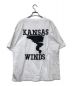 LOUIS VUITTON (ルイ ヴィトン) 2019SS Kansas Wind Print Tee/カンザスウィンドウプリントT ホワイト サイズ:XL：22800円