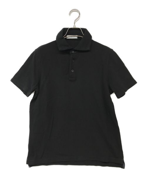 Cruciani（クルチアーニ）Cruciani (クルチアーニ) ポロシャツ ブラック サイズ:50(LL)の古着・服飾アイテム