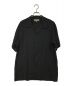 Y's for men（ワイズフォーメン）の古着「オープンカラーシャツ」｜ブラック