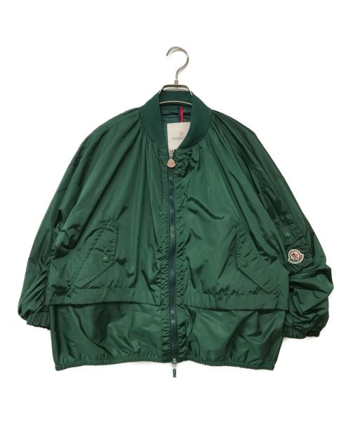 MONCLER（モンクレール）MONCLER (モンクレール) ショート丈MA1ジャケット グリーン サイズ:1の古着・服飾アイテム