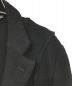 中古・古着 COMME des GARCONS HOMME PLUS (コムデギャルソンオムプリュス) 縮絨 テーラードジャケット ブラック サイズ:L：35800円