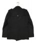 BURBERRY BLACK LABEL (バーバリーブラックレーベル) ナポレオンコート Pコート ブラック サイズ:M：17800円