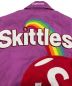 中古・古着 SUPREME (シュプリーム) MITCHELL & NESS (ミッチェルアンドネス) Skittles Varsity Jacket/スキットルズバーシティジャケット パープル サイズ:S：49800円