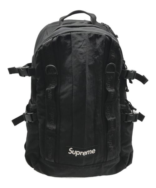 SUPREME（シュプリーム）SUPREME (シュプリーム) Backpack CORDURA/バックパックコーデュラ ブラックの古着・服飾アイテム