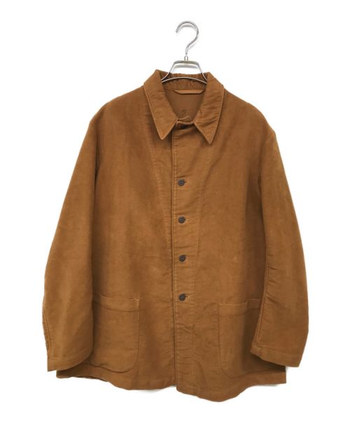 MILITARY（ミリタリー）MILITARY (ミリタリー) Hospital Moleskin Jacket ブラウン サイズ:２の古着・服飾アイテム