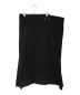 中古・古着 Y's (ワイズ) コットンウールフリンジロングラップスカート ブラック サイズ:1：5800円