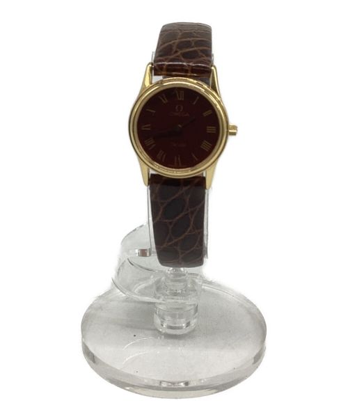 OMEGA（オメガ）OMEGA (オメガ) リストウォッチ腕時計 ブラウンの古着・服飾アイテム