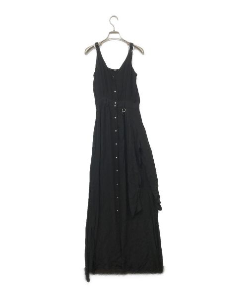DIESEL（ディーゼル）DIESEL (ディーゼル) ノースリーブシアーワンピース ブラック サイズ:XS　　の古着・服飾アイテム