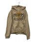 PHIPPS（フィップス）の古着「forest logo cotton hoodie/フォレストロゴコットンフーディ」｜ブラウン