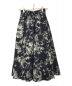 FRAY ID (フレイ アイディー) ボリュームタックプリントスカート ネイビー サイズ:XS：5000円