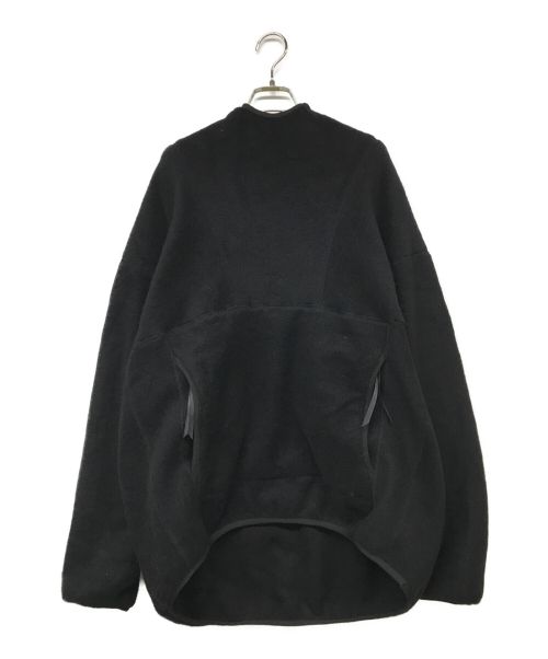 Graphpaper（グラフペーパー）Graphpaper (グラフペーパー) Wool Fleece Hoodie ブラック サイズ:Mの古着・服飾アイテム