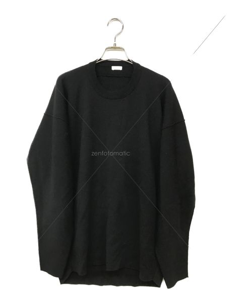 RITO（リト）RITO (リト) クルーネックニット ブラック サイズ:38の古着・服飾アイテム